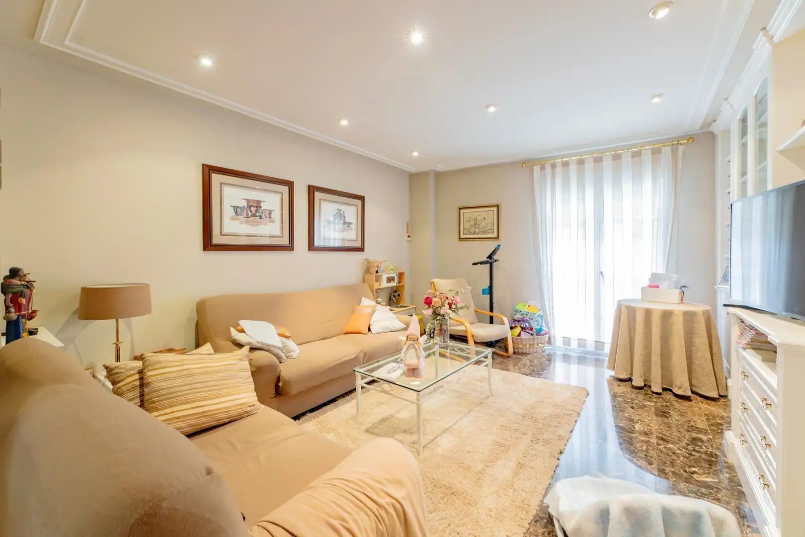 Wohnzimmer von Haus oder Chalet zum Verkauf in La Vall d'Uixó mit Klimaanlage, Heizung und Terrasse