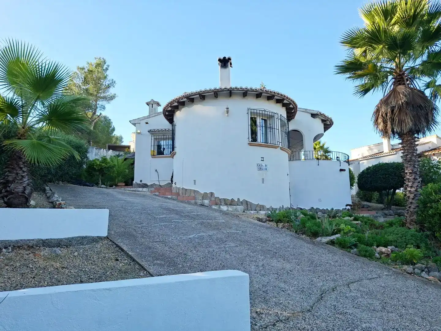 Exterior view of Houses for sale in Murla  with Air Conditioner
