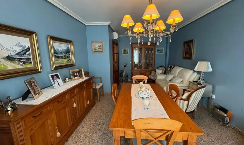 Menjador de Casa adosada en venda en Níjar amb Aire condicionat i Moblat