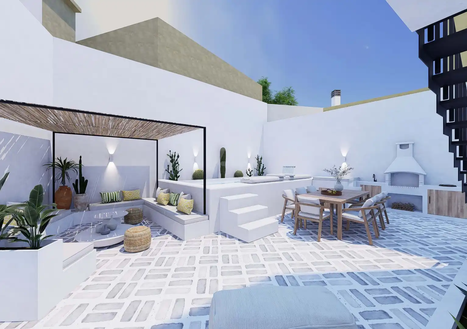 Terraza de Finca rústica en venta en Pego con Aire acondicionado, Calefacción y Terraza