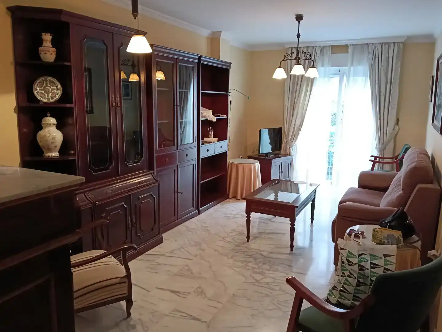 Wohnzimmer von Wohnung zum Verkauf in Málaga Capital
