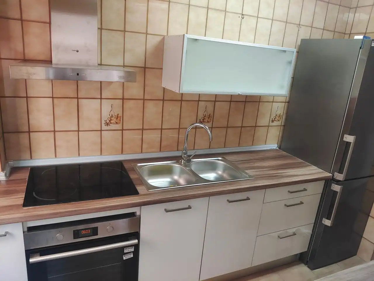 Küche von Wohnung zur Miete in Granada mit Möbliert, Ofen und Waschmaschine
