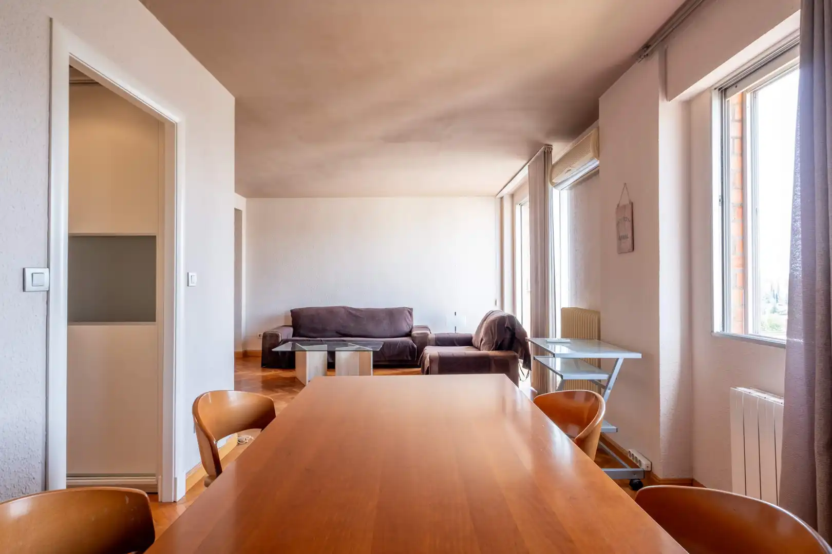Comedor de Piso en venta en Zaragoza con Calefacción, Parquet y Terraza