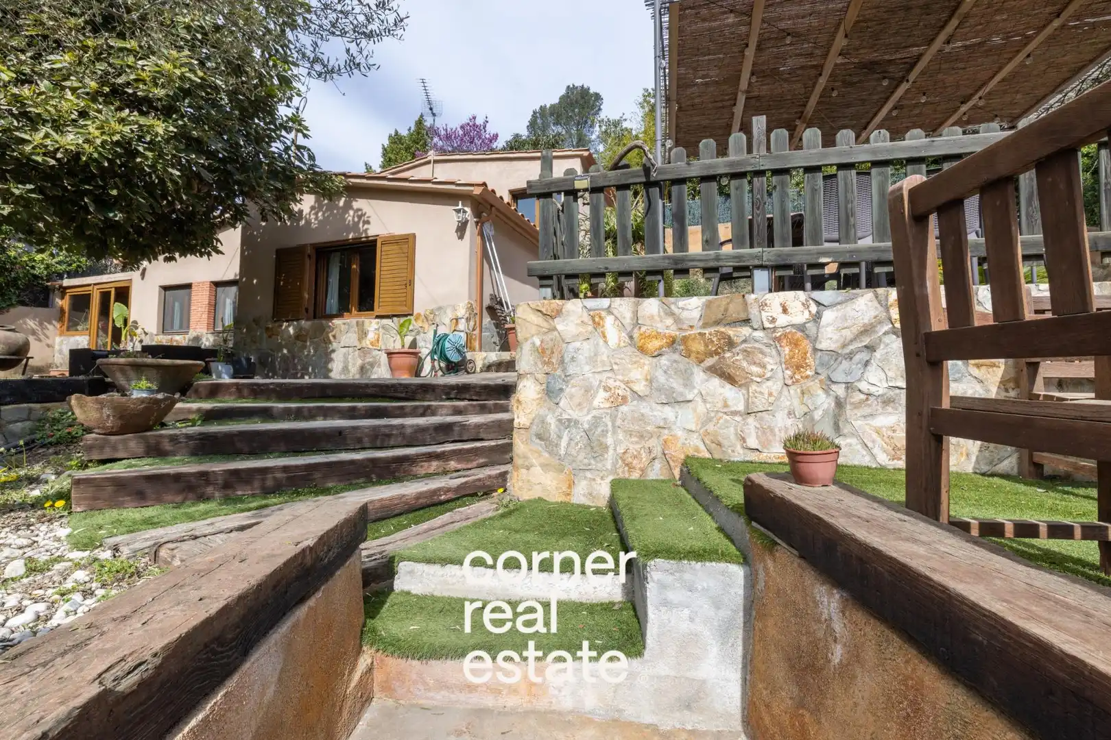 Jardín de Casa o chalet en venta en Molins de Rei con Aire acondicionado, Calefacción y Jardín privado