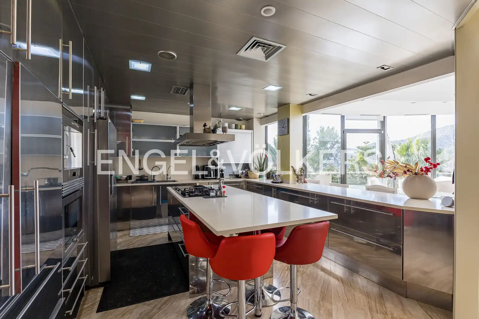 Kitchen of Houses for rent in Sitges  with Air Conditioner, Heating and Private garden