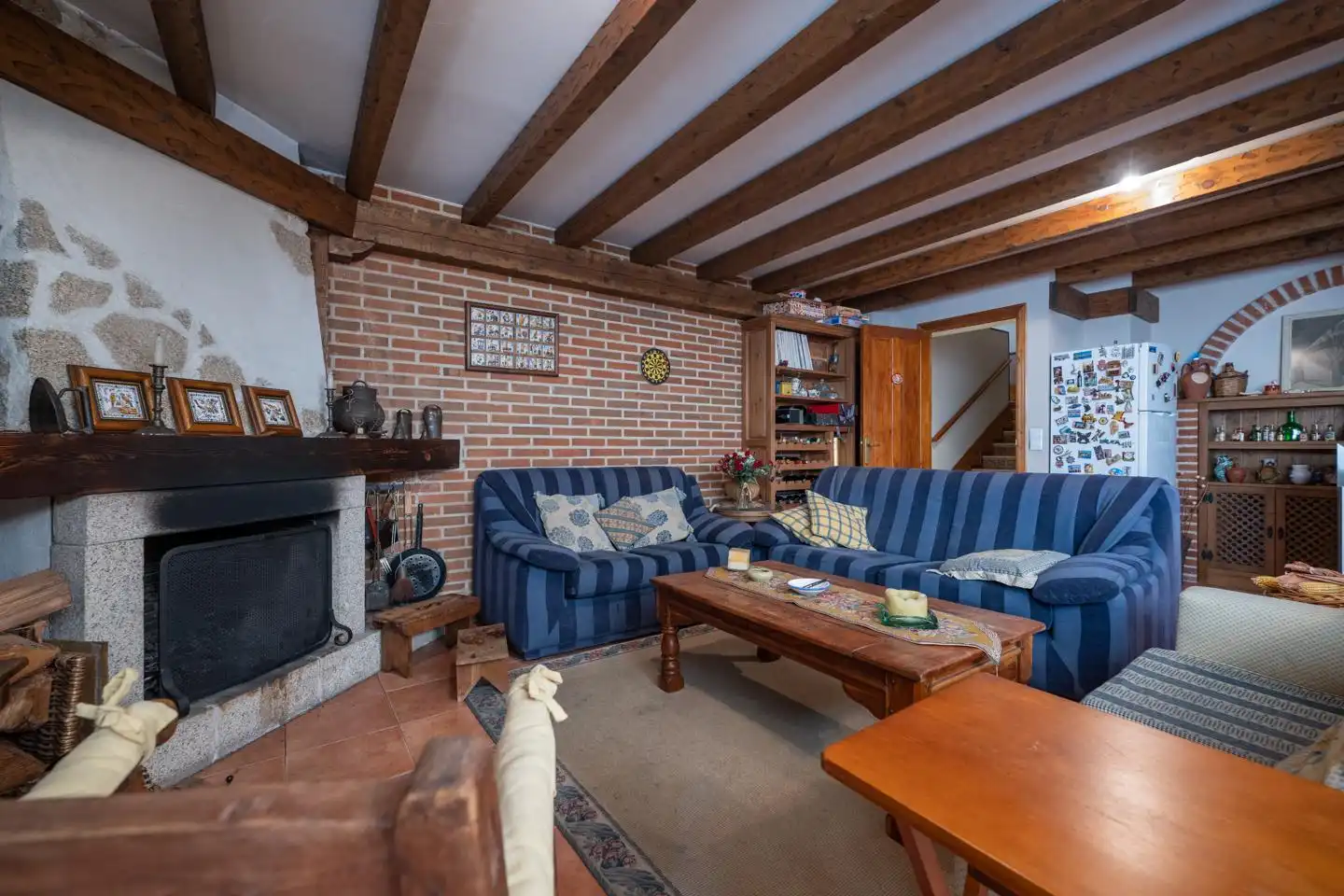 Sala d'estar de Casa o xalet en venda en Ávila amb Calefacció, Jardí privat i Terrassa
