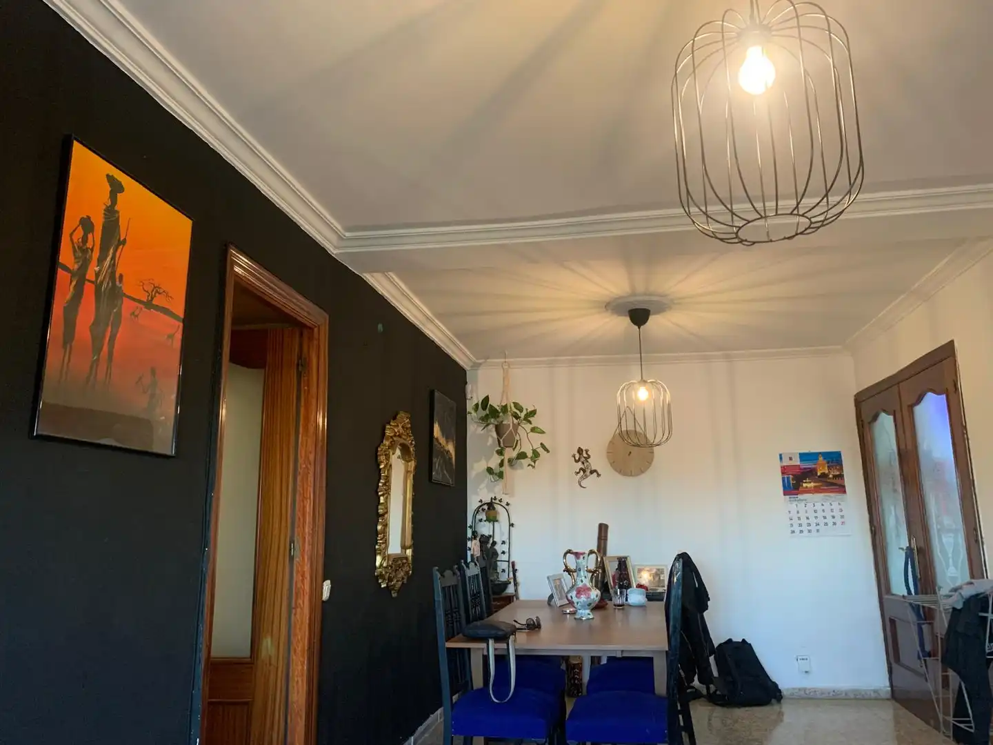 Dining room of Flat for sale in Sevilla  with Air Conditioner and Furnished
