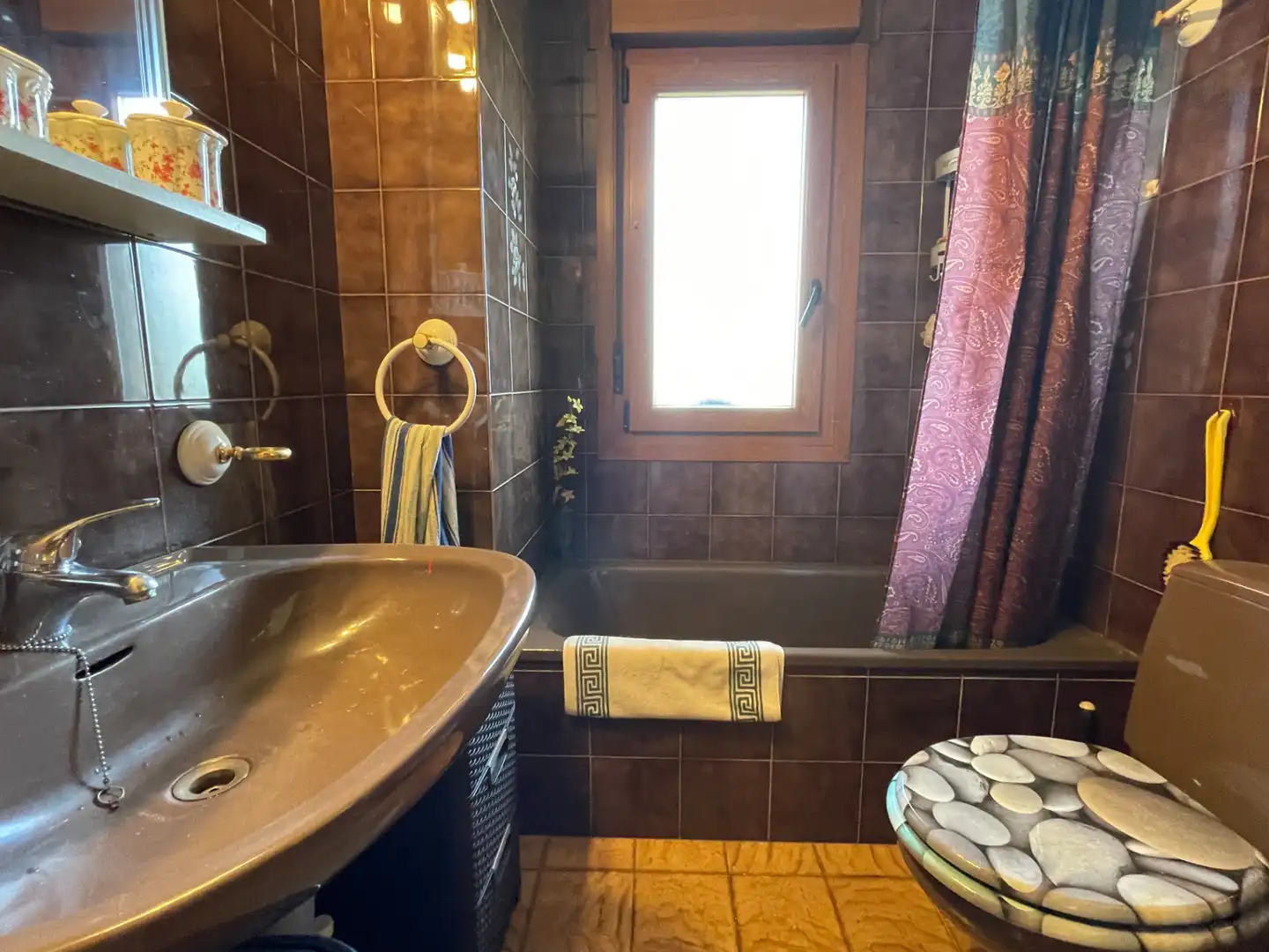 Baño de Casa o chalet en venta en Gijón  con Calefacción, Jardín privado y Terraza