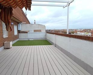 Terrace of Attic for sale in  Madrid Capital  with Air Conditioner, Heating and Private garden