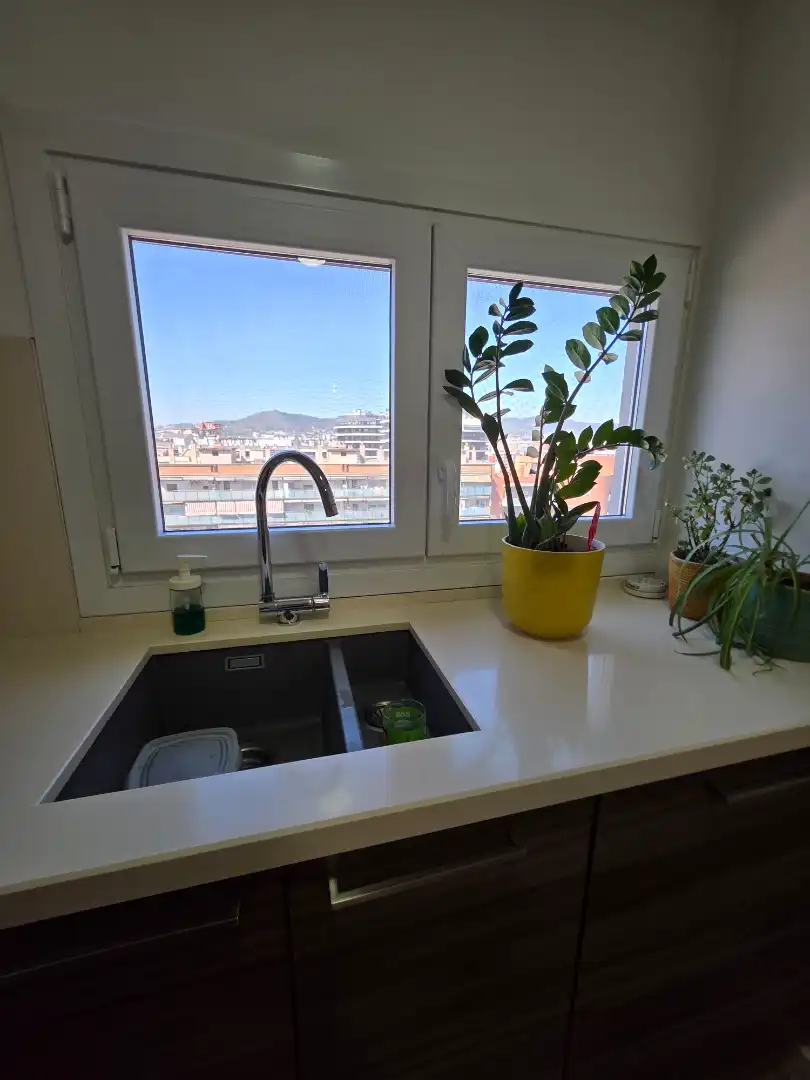 Cocina de Piso en venta en Barcelona con Aire acondicionado, Calefacción y Parquet