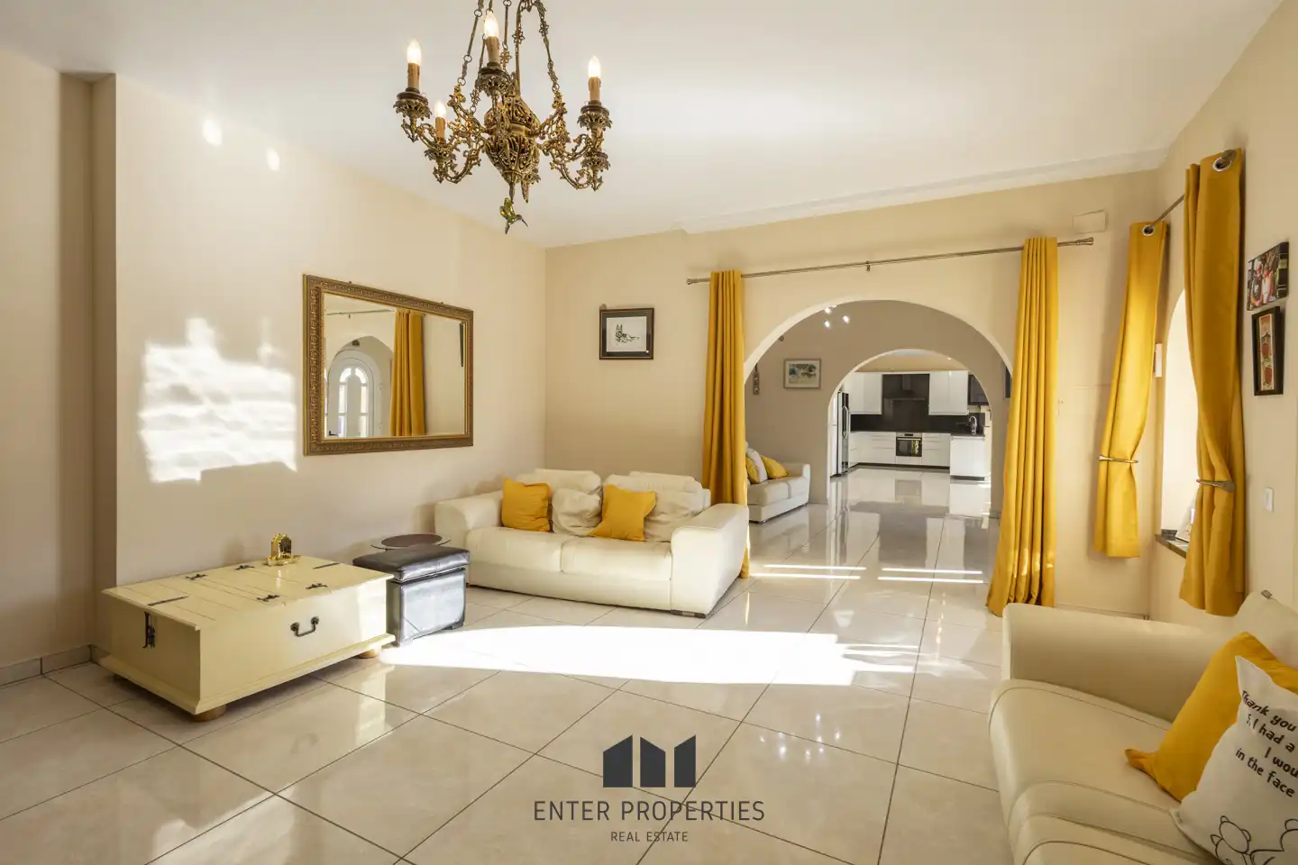 Sala de estar de Piso en venta en Moraira con Aire acondicionado, Calefacción y Piscina