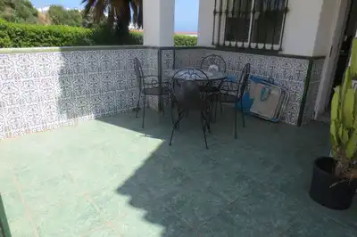 Terrassa de Casa adosada en venda en Mijas amb Terrassa, Piscina i Moblat