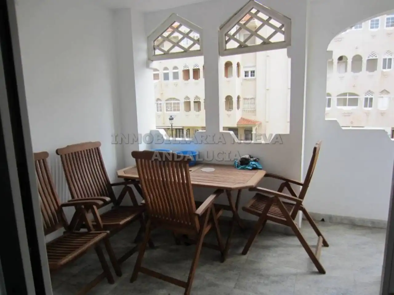 Terrasse von Wohnung zur Miete in  Almería Capital mit Terrasse, Möbliert und Gemeinschaftspool