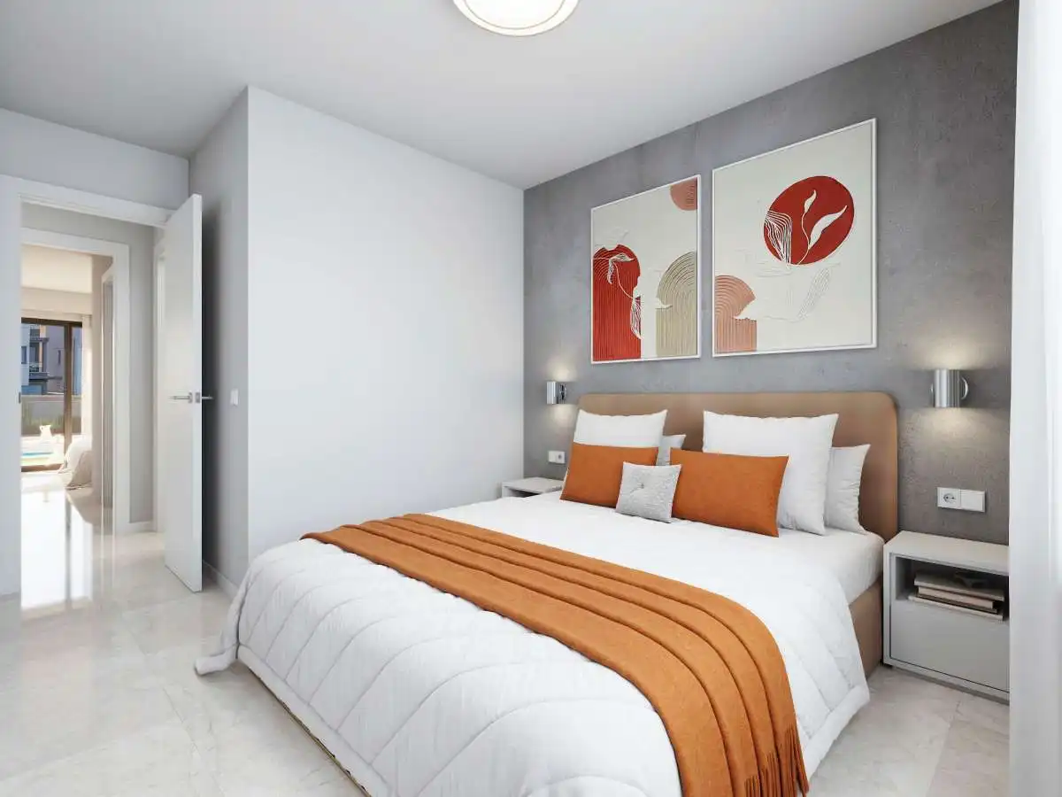 Bedroom of Houses for sale in Mazarrón  with Community pool