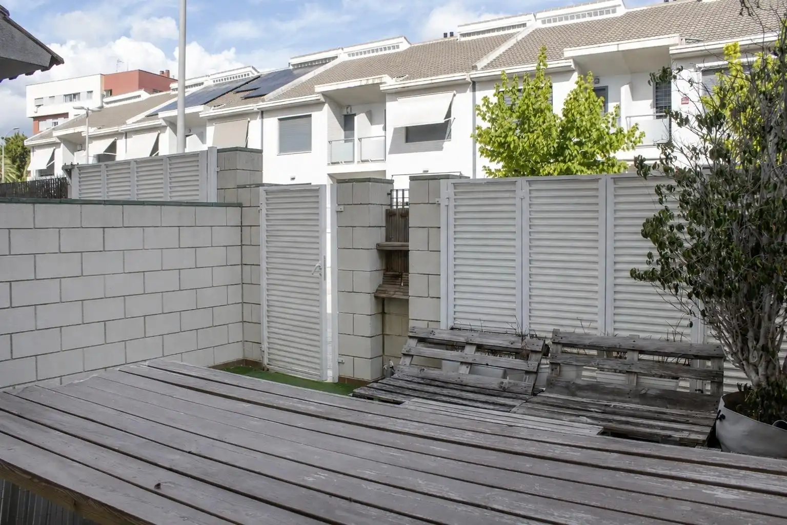 Terrasse von Einfamilien-Reihenhaus zum Verkauf in Gandia mit Gemeinschaftspool