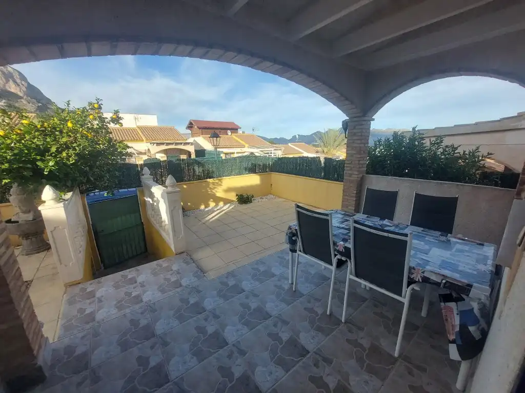 Terrassa de Casa o xalet en venda en Benimantell amb Terrassa, Piscina i Forn