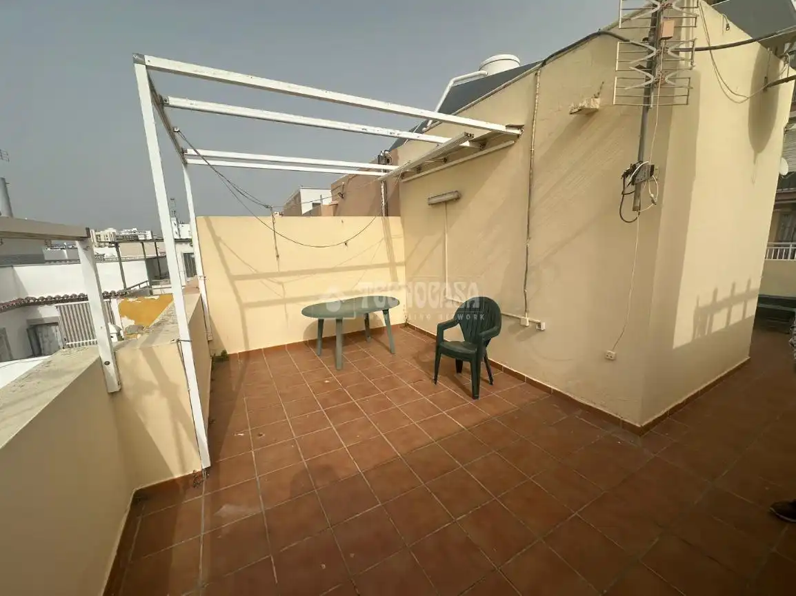 Terraza de Casa adosada en venta en Málaga con Aire acondicionado, Terraza y Trastero