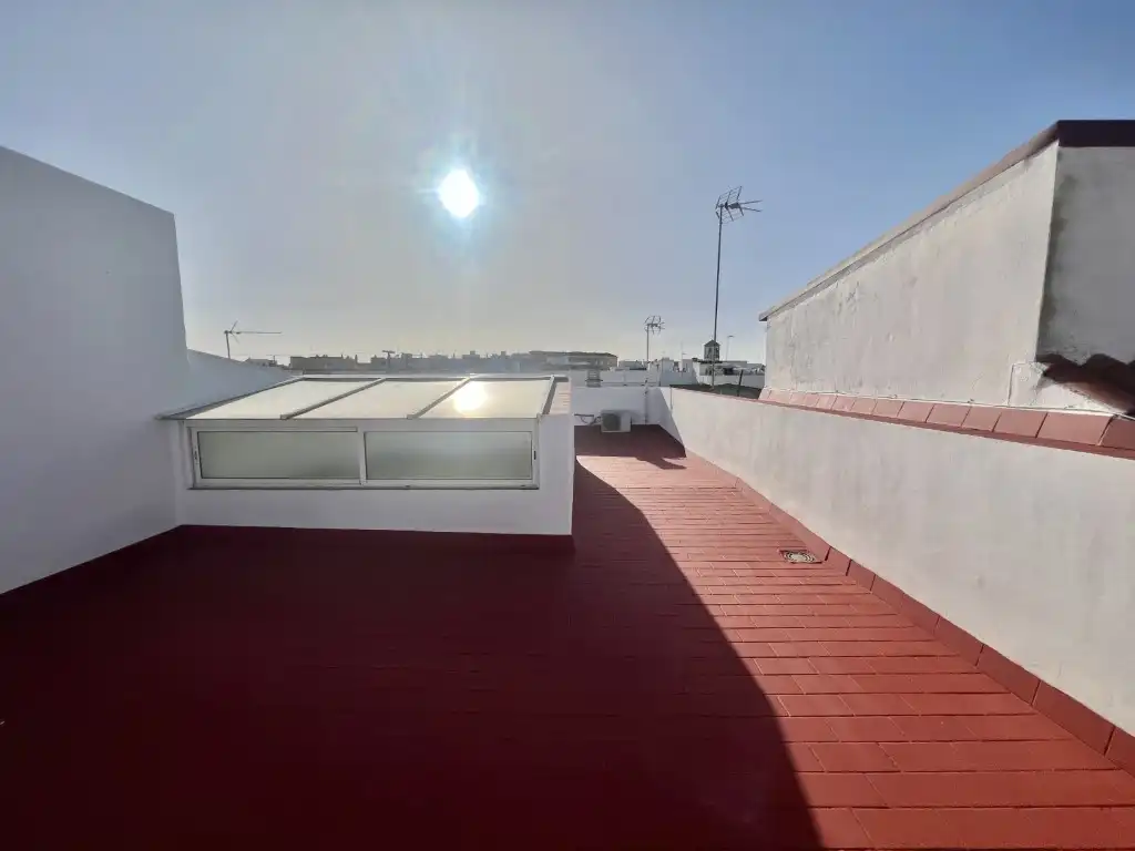 Terrassa de Casa adosada en venda en Dos Hermanas