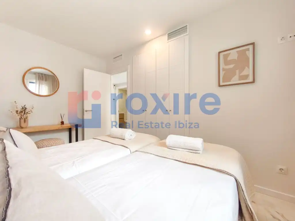 Dormitori de Dúplex de lloguer en Eivissa amb Aire condicionat, Calefacció i Terrassa