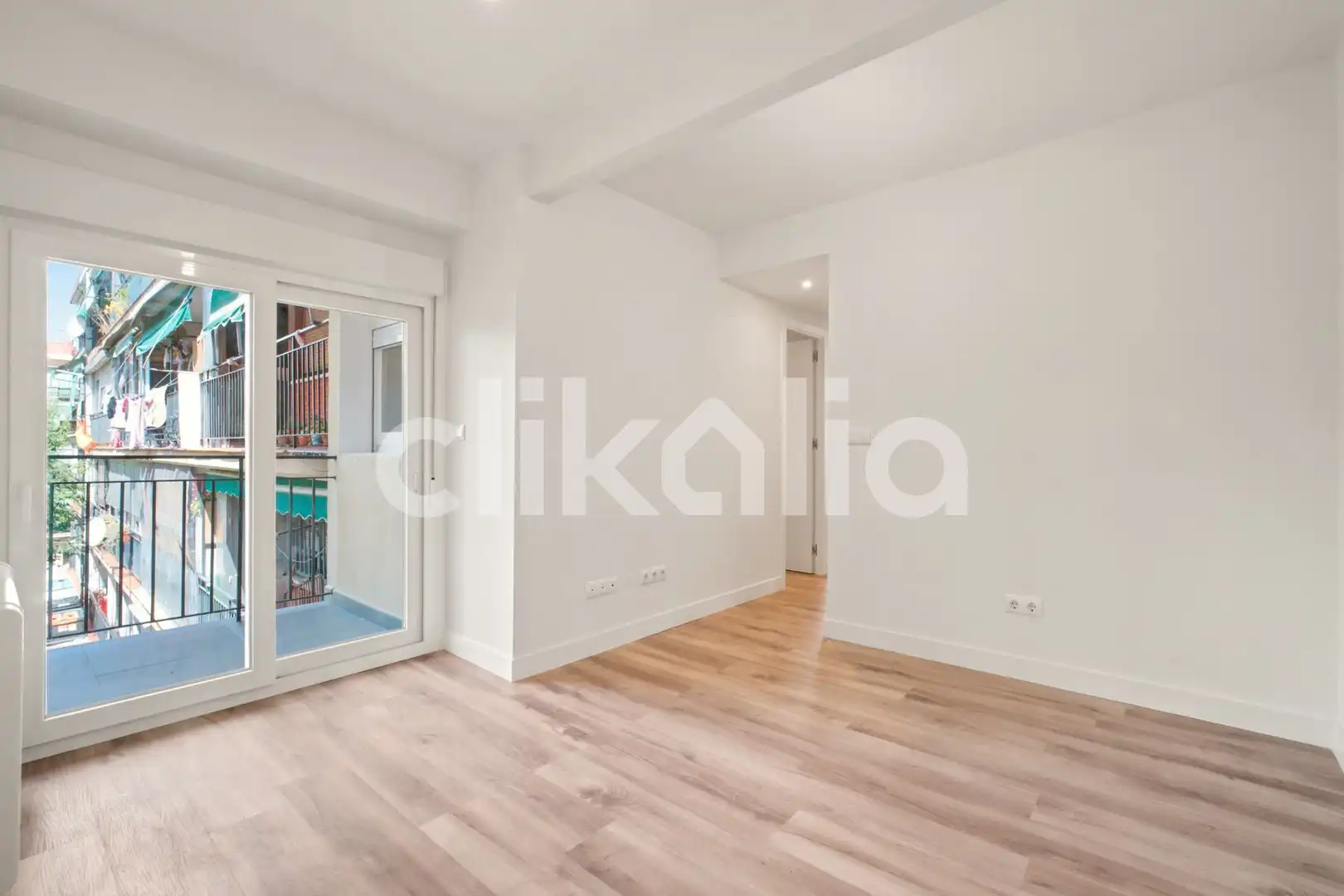 Sala de estar de Piso de alquiler en Madrid con Calefacción y Terraza