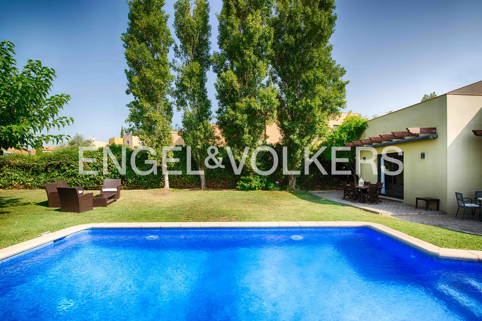 Swimming pool of Houses for sale in Pedret i Marzà  with Private garden, Terrace and Swimming Pool