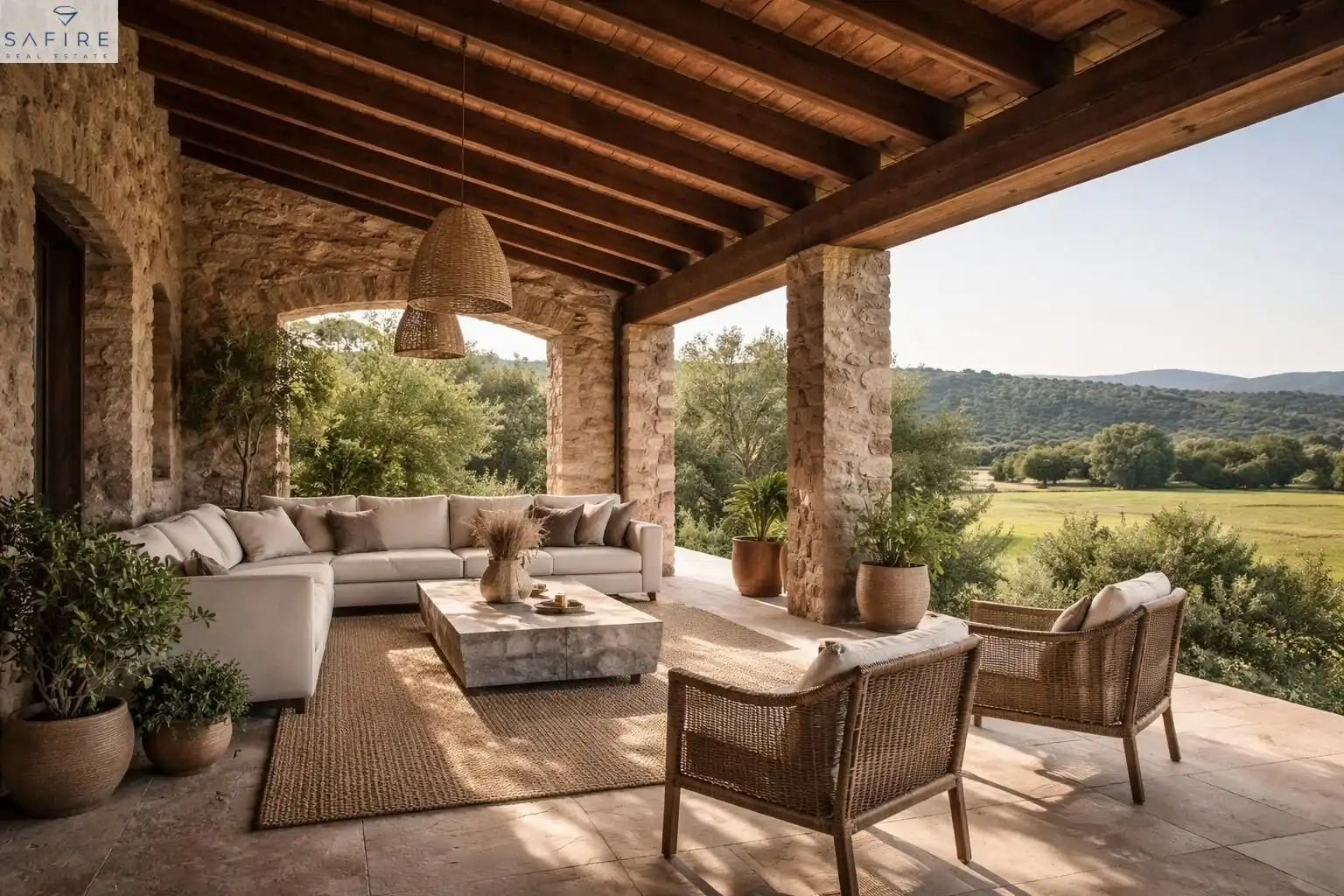 Terrassa de Finca rústica en venda en Aiguaviva amb Traster