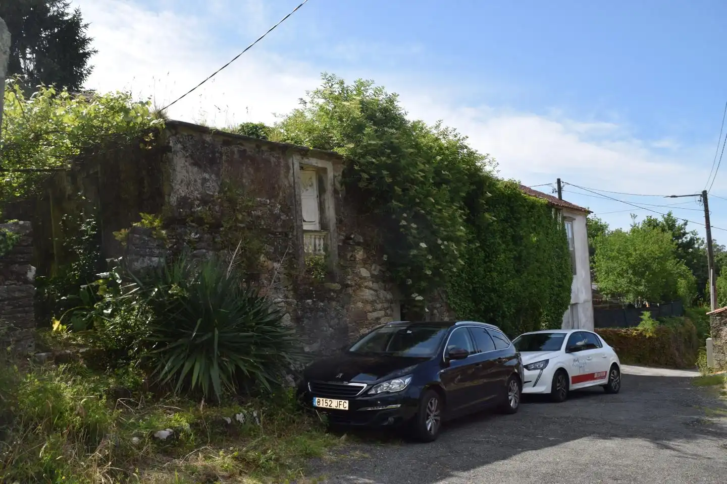 Vista exterior de Casa o chalet en venta en Rianxo con Jardín privado