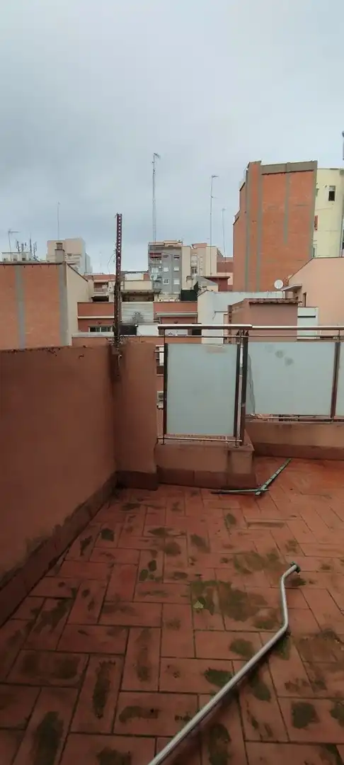 Terraza de Ático en venta en L'Hospitalet de Llobregat