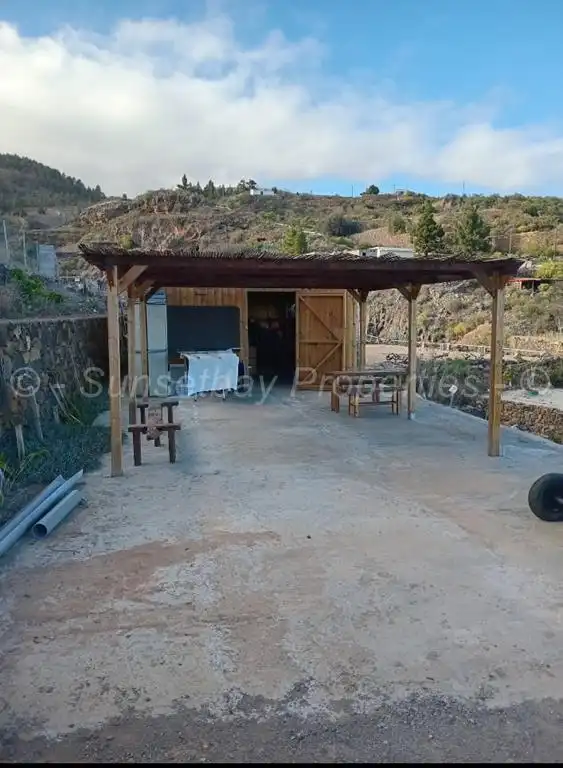 Terraza de Finca rústica en venta en Granadilla de Abona con Jardín privado, Terraza y Piscina