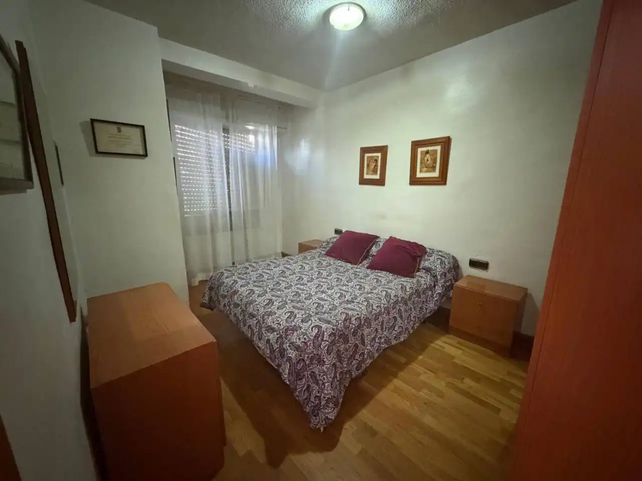 Bedroom of Flat for sale in Murcia  with Air Conditioner and Parquet flooring