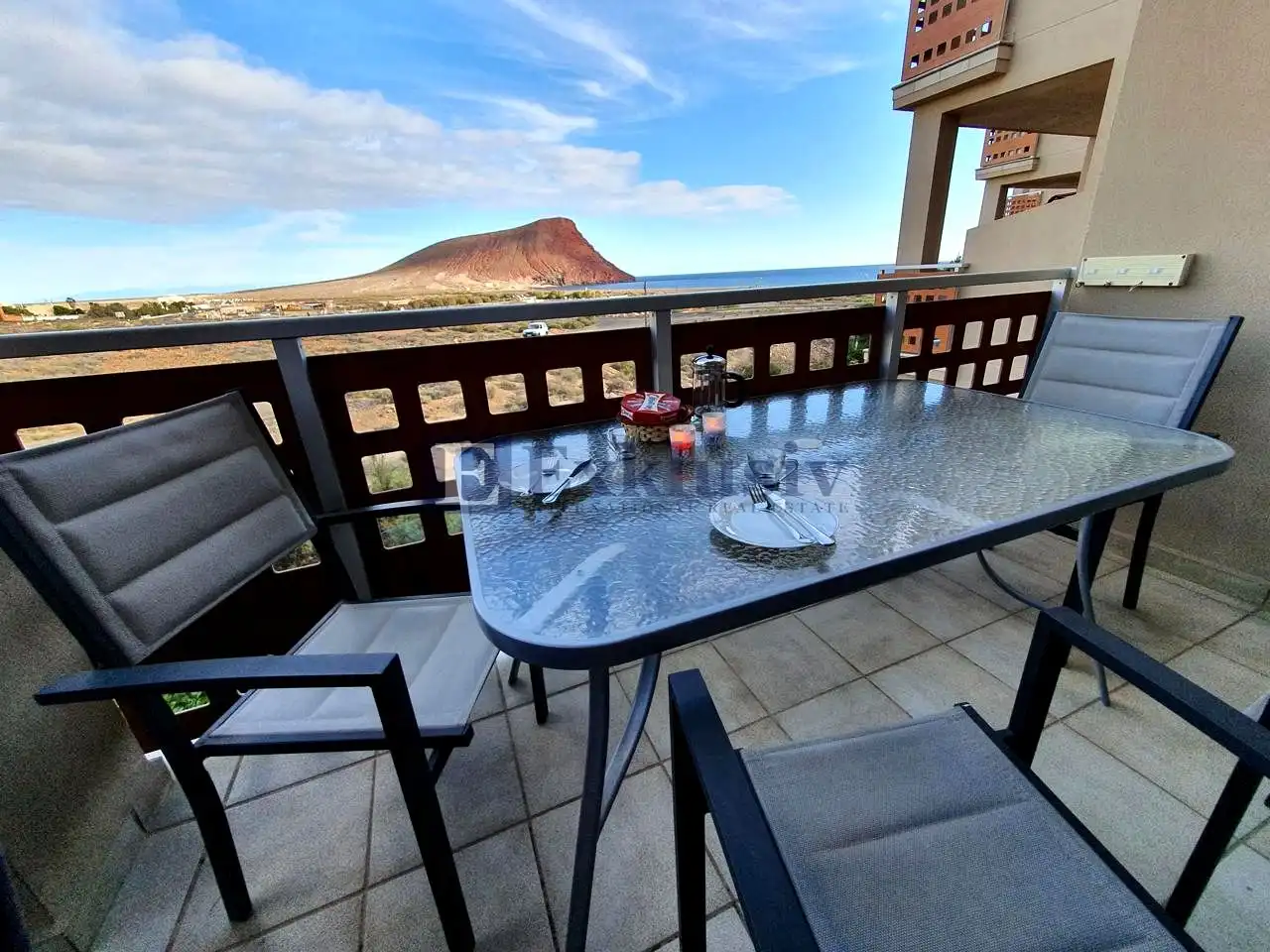 Terrasse von Wohnung zum Verkauf in Granadilla de Abona mit Terrasse, Möbliert und Gemeinschaftspool