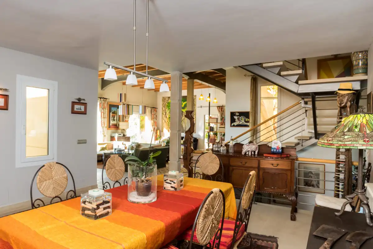 Dining room of Houses for rent in Marbella  with Air Conditioner, Private garden and Terrace