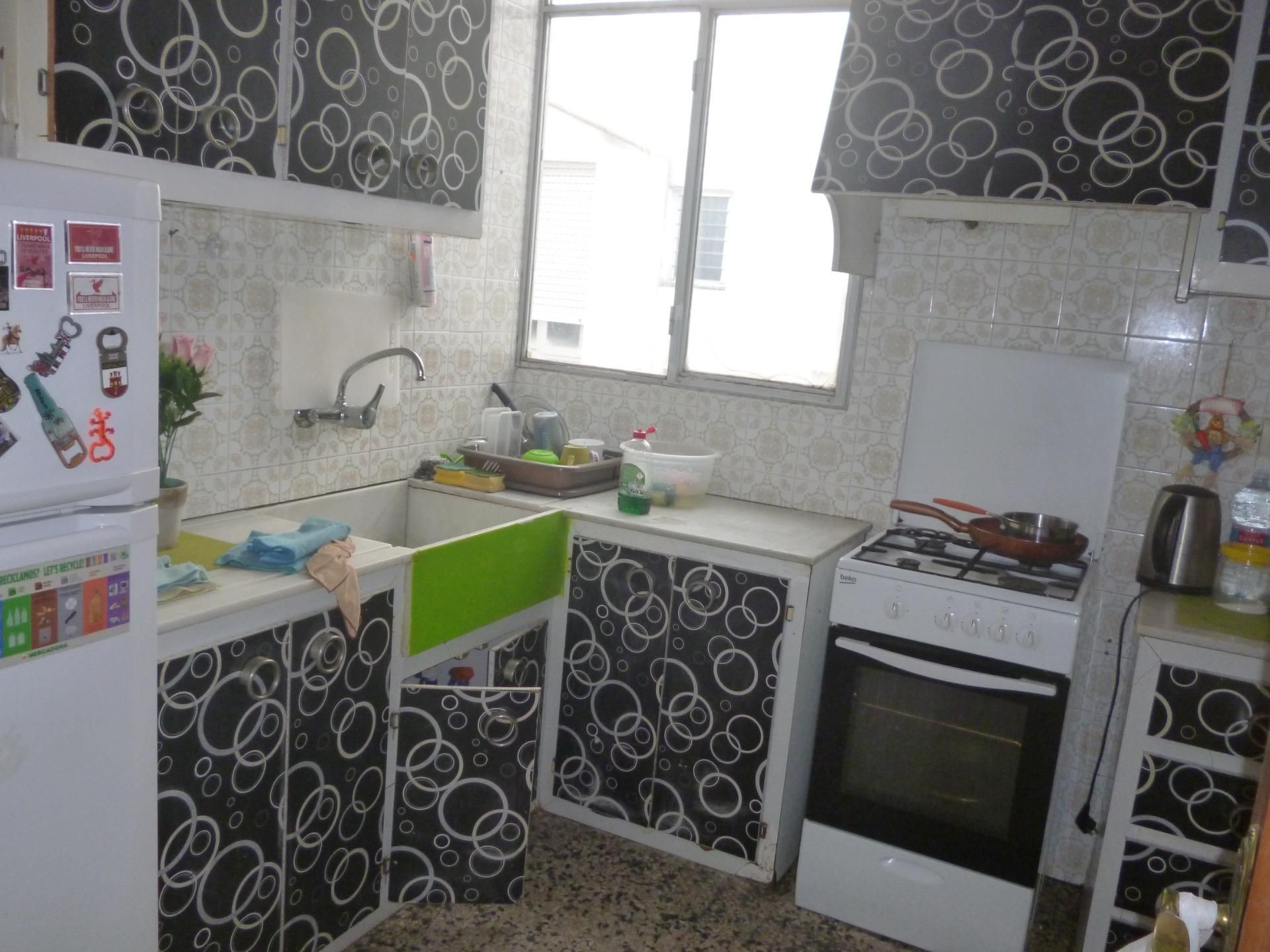 Kitchen of Flat for sale in Ontinyent  with Terrace, Storage room and Balcony