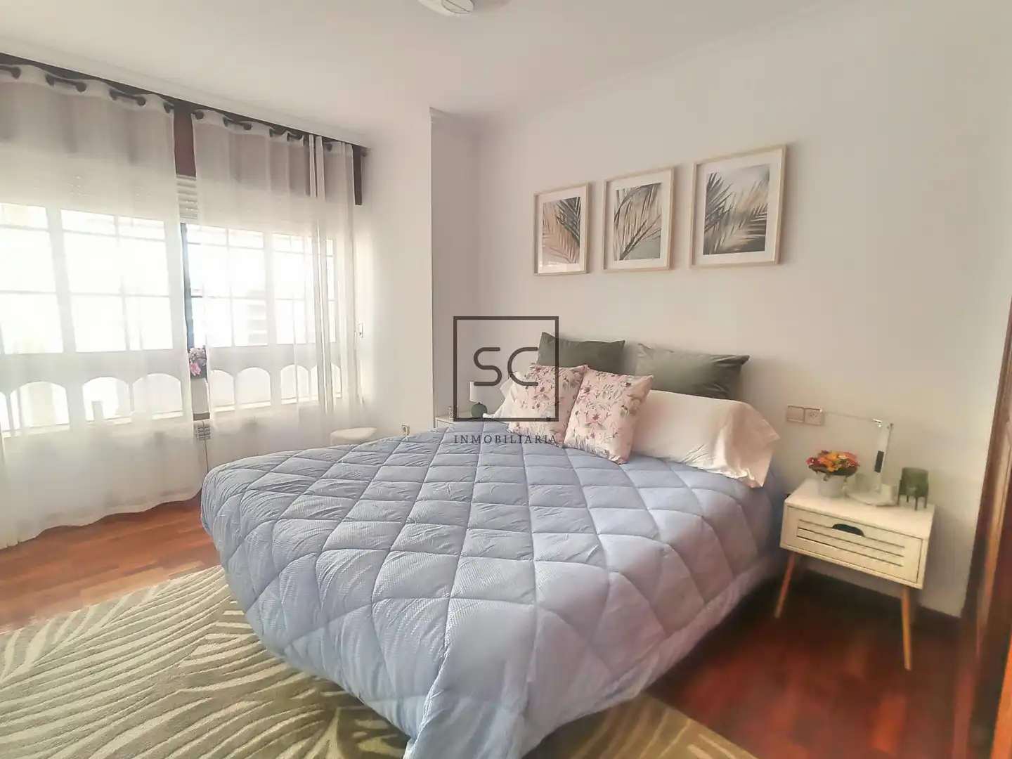 Bedroom of Apartments for rent in Ferrol  with Heating and Furnished