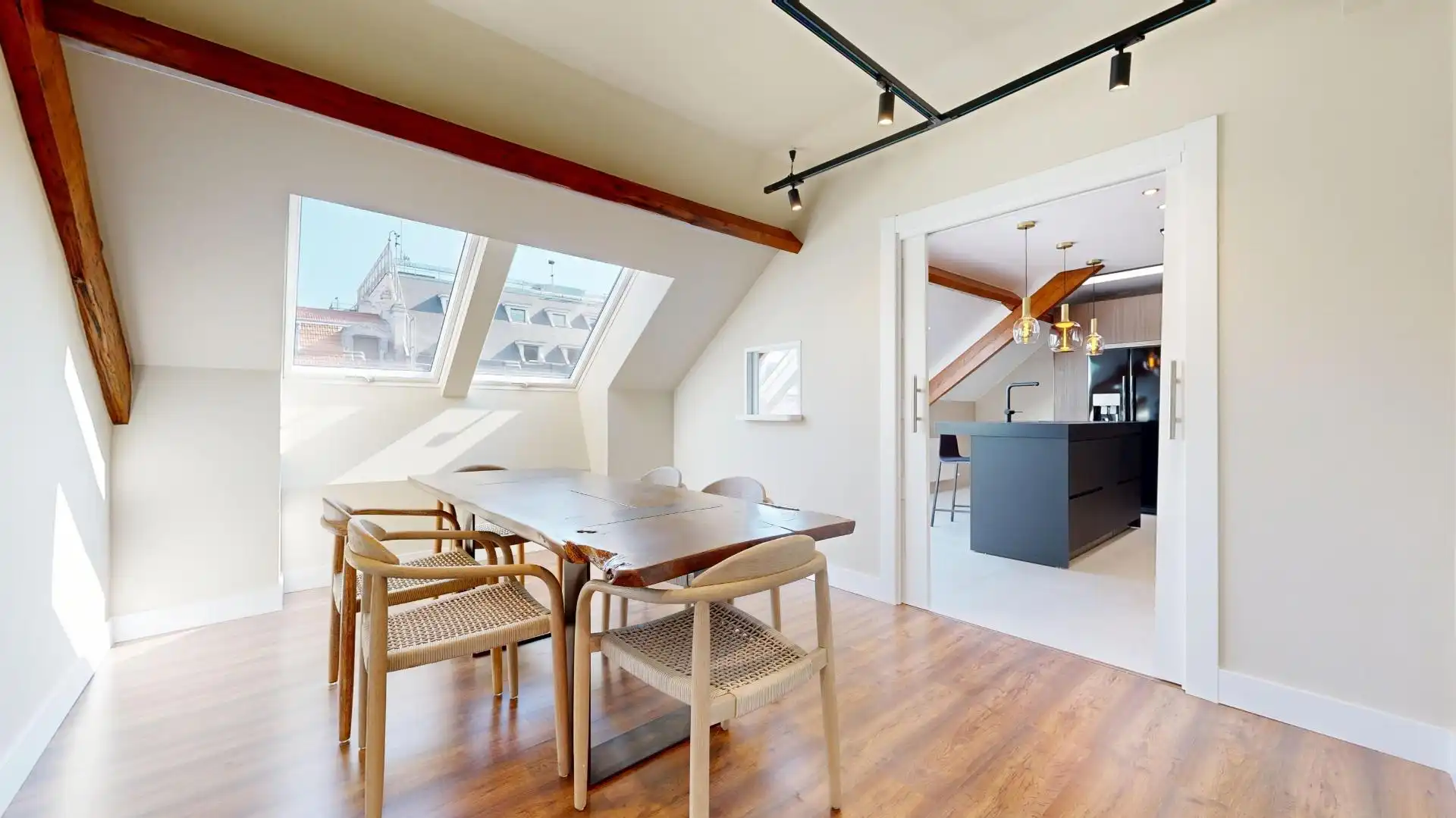 Dining room of Flat for sale in Bilbao   with Heating and Alarm
