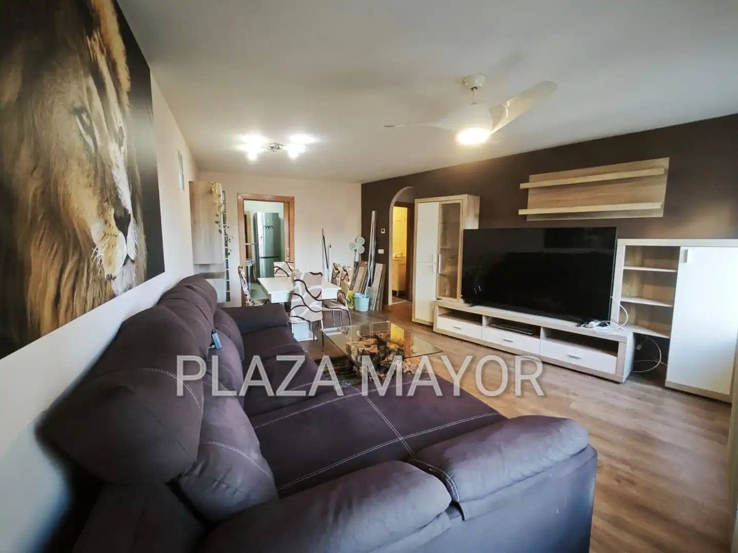 Sala de estar de Piso en venta en Salamanca con Calefacción, Parquet y Amueblado