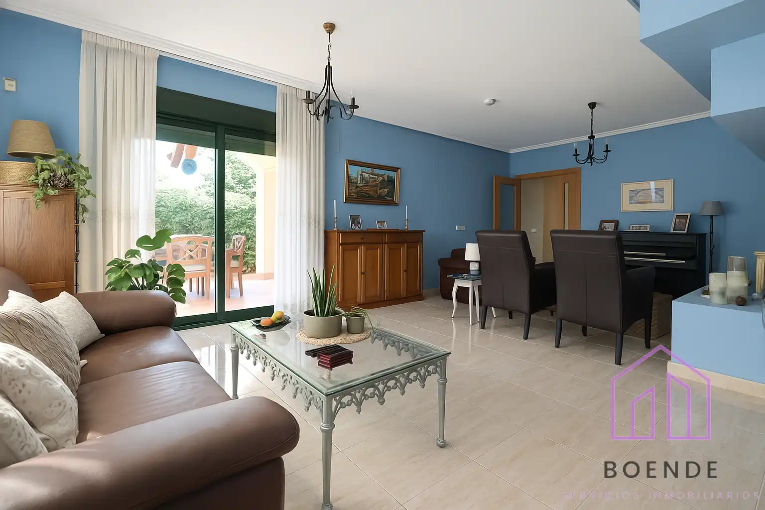 Sala de estar de Casa o chalet en venta en Rivas-Vaciamadrid con Aire acondicionado, Calefacción y Jardín privado