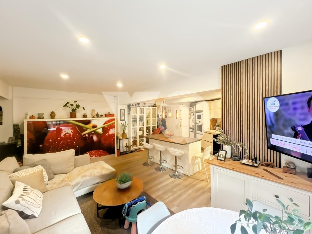 Sala d'estar de Pis en venda en Torrejón de Ardoz amb Aire condicionat, Calefacció i Terrassa