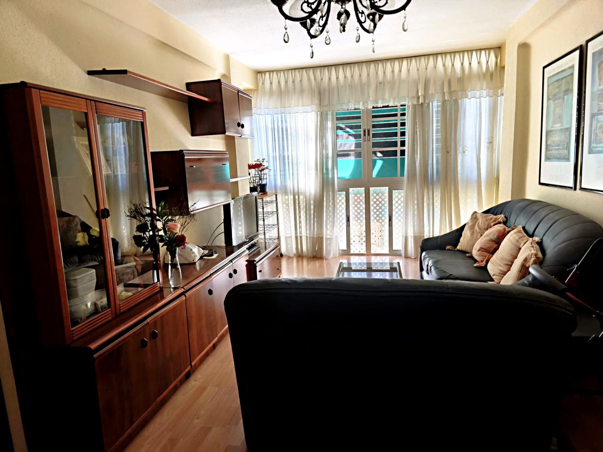 Sala de estar de Piso en venta en Málaga Capital con Aire acondicionado y Amueblado