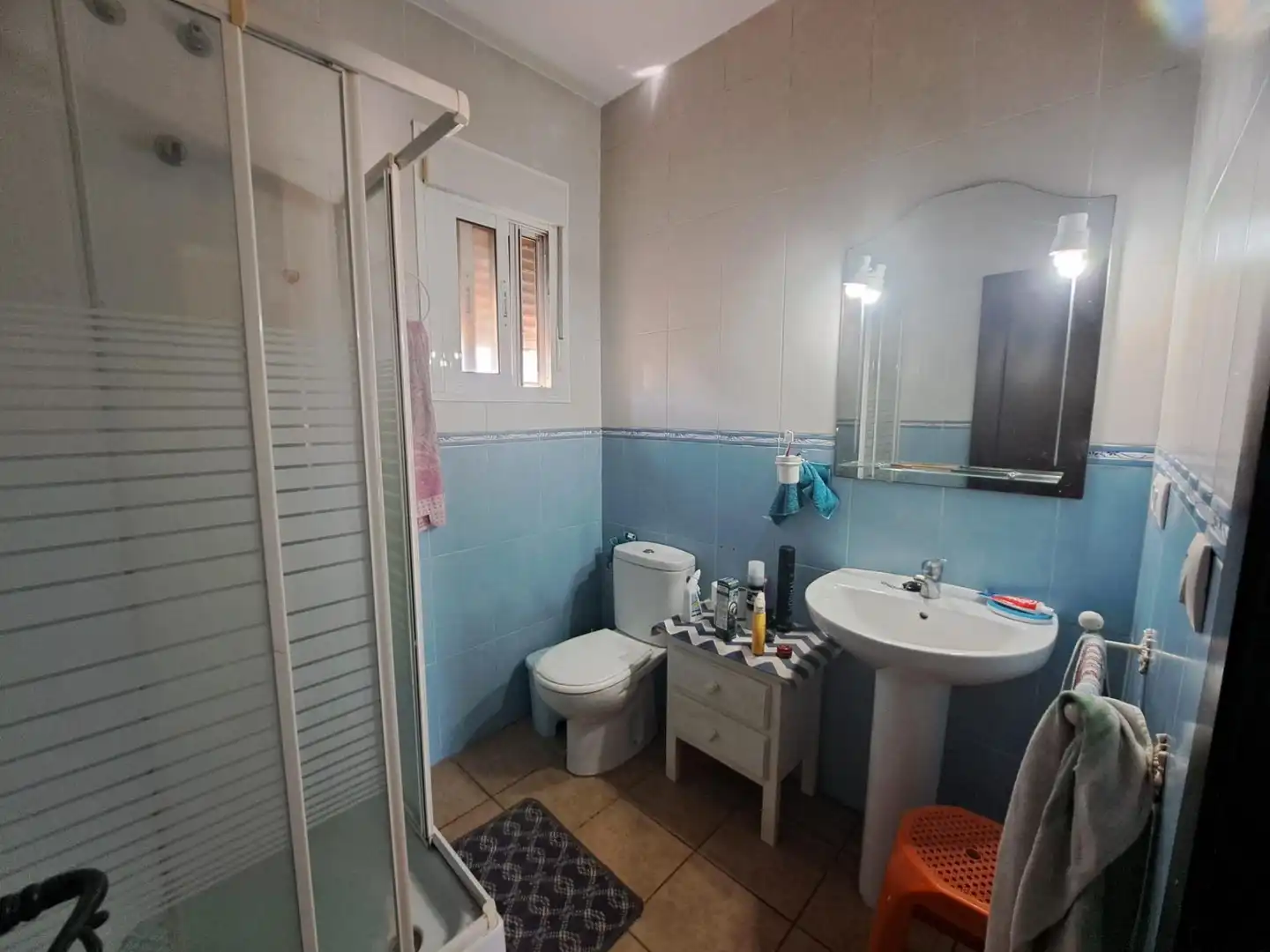 Baño de Casa o chalet en venta en Chiclana de la Frontera con Aire acondicionado, Jardín privado y Trastero