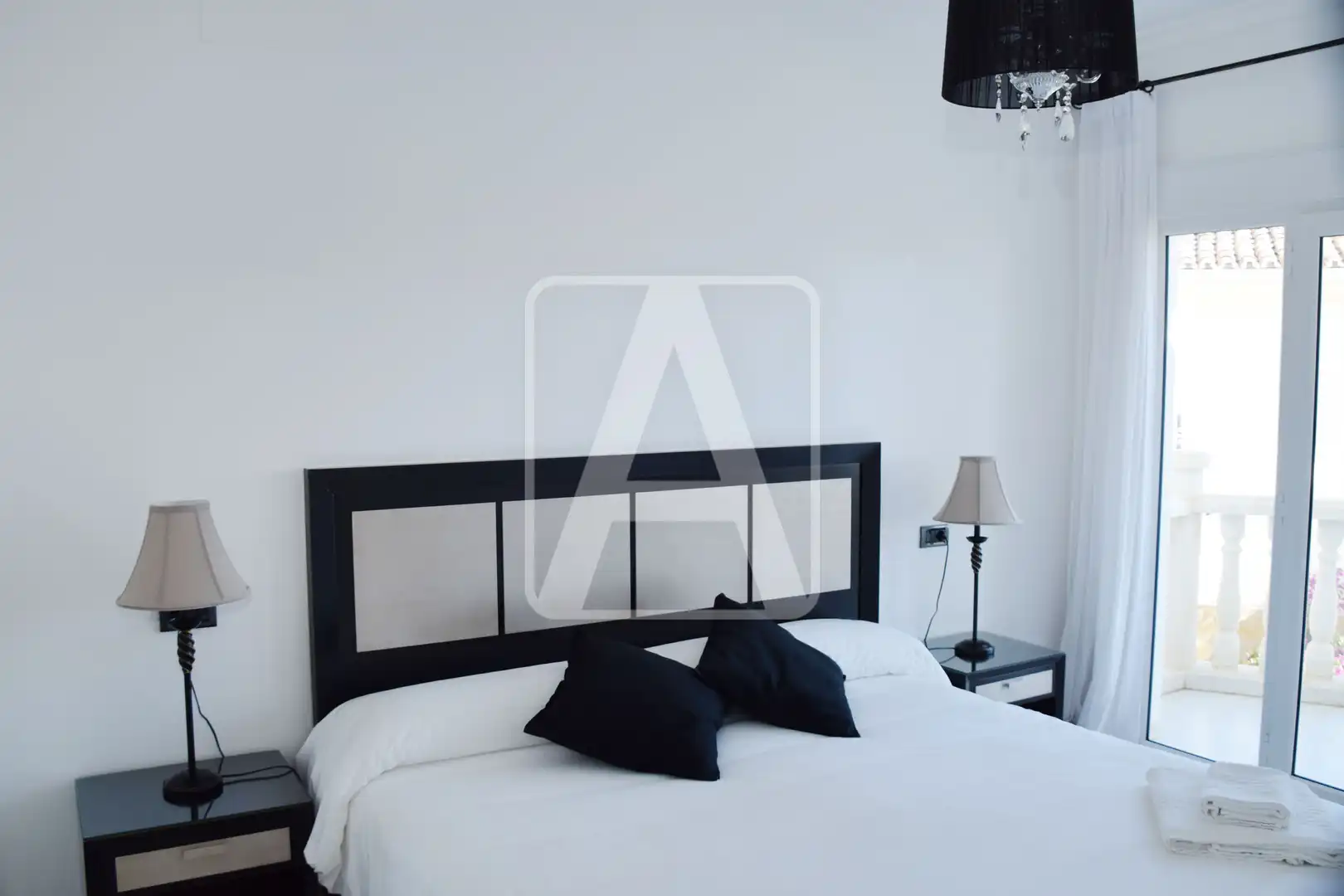 Dormitori de Apartament en venda en Benissa amb Aire condicionat, Calefacció i Jardí privat