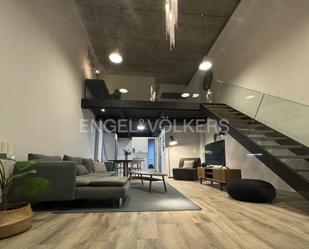 Living room of Duplex to rent in Alcobendas  with Air Conditioner, Heating and Parquet flooring