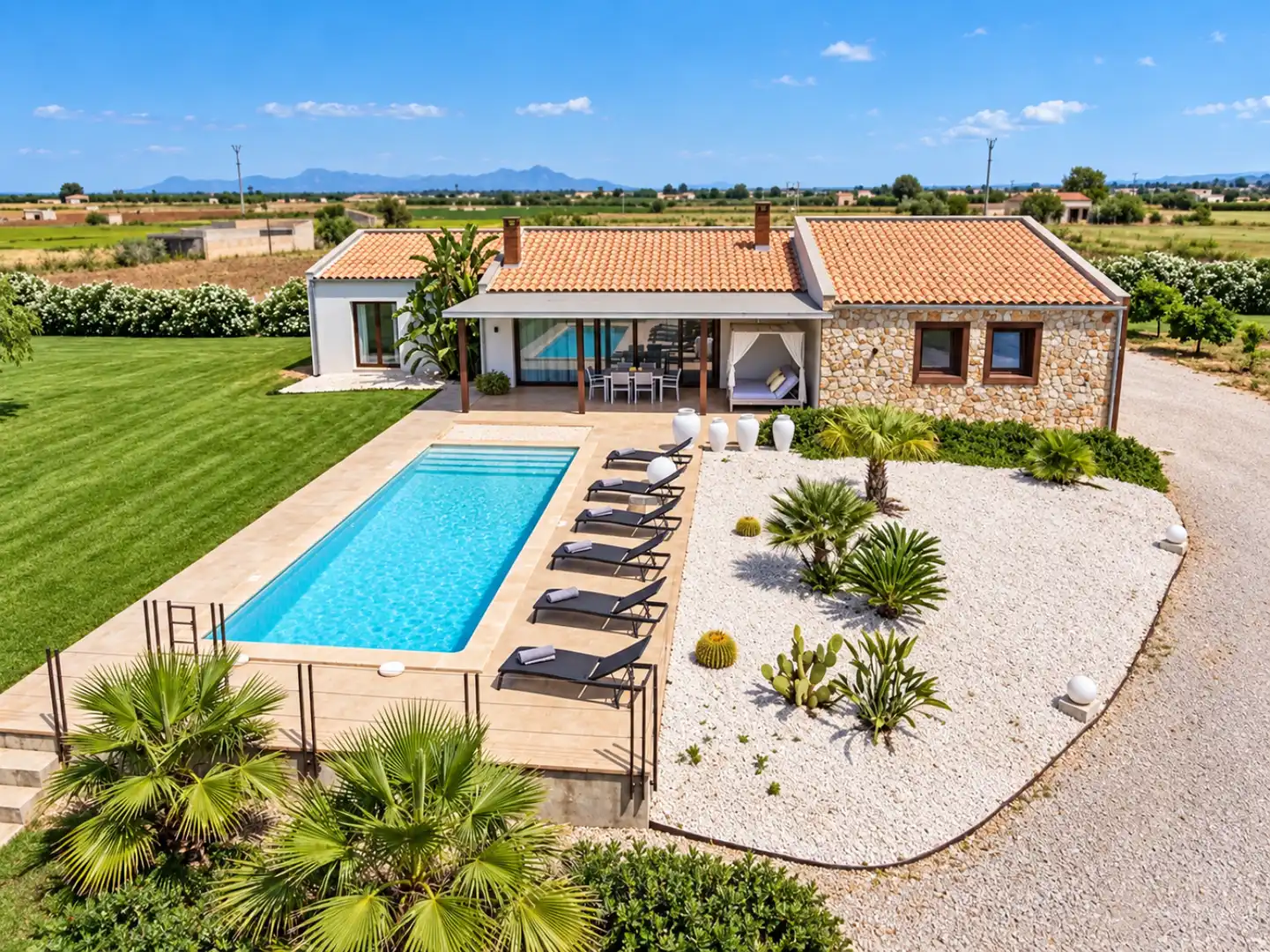Terraza de Casa o chalet en venta en Sa Pobla con Calefacción, Jardín privado y Terraza