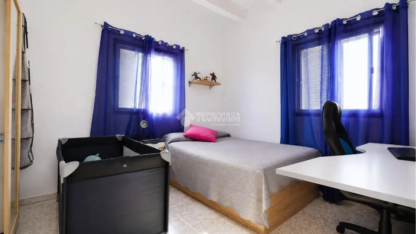 Dormitori de Casa adosada en venda en San Cristóbal de la Laguna