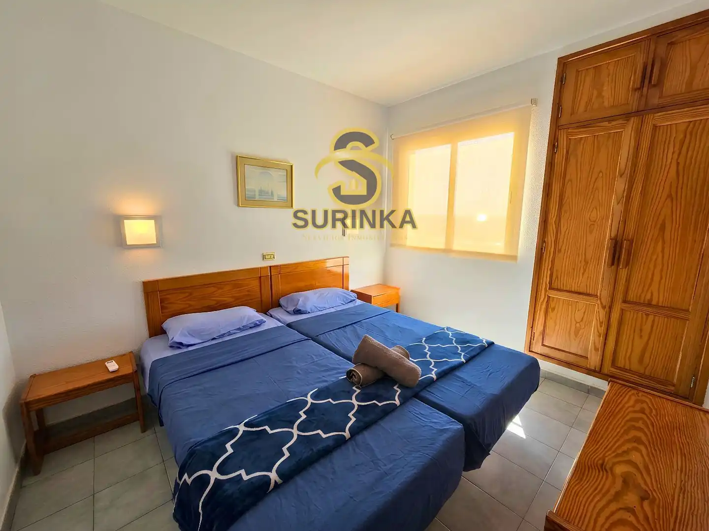 Habitación de Apartamento de alquiler en San Bartolomé de Tirajana con Terraza, Piscina y Amueblado