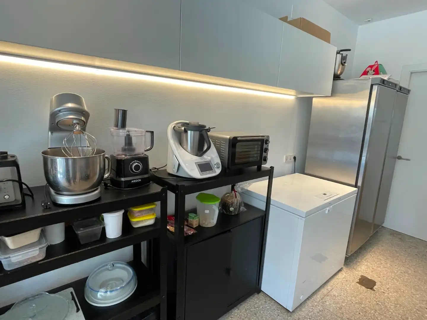 Cocina de Local en traspaso en Barcelona con Aire acondicionado y Amueblado