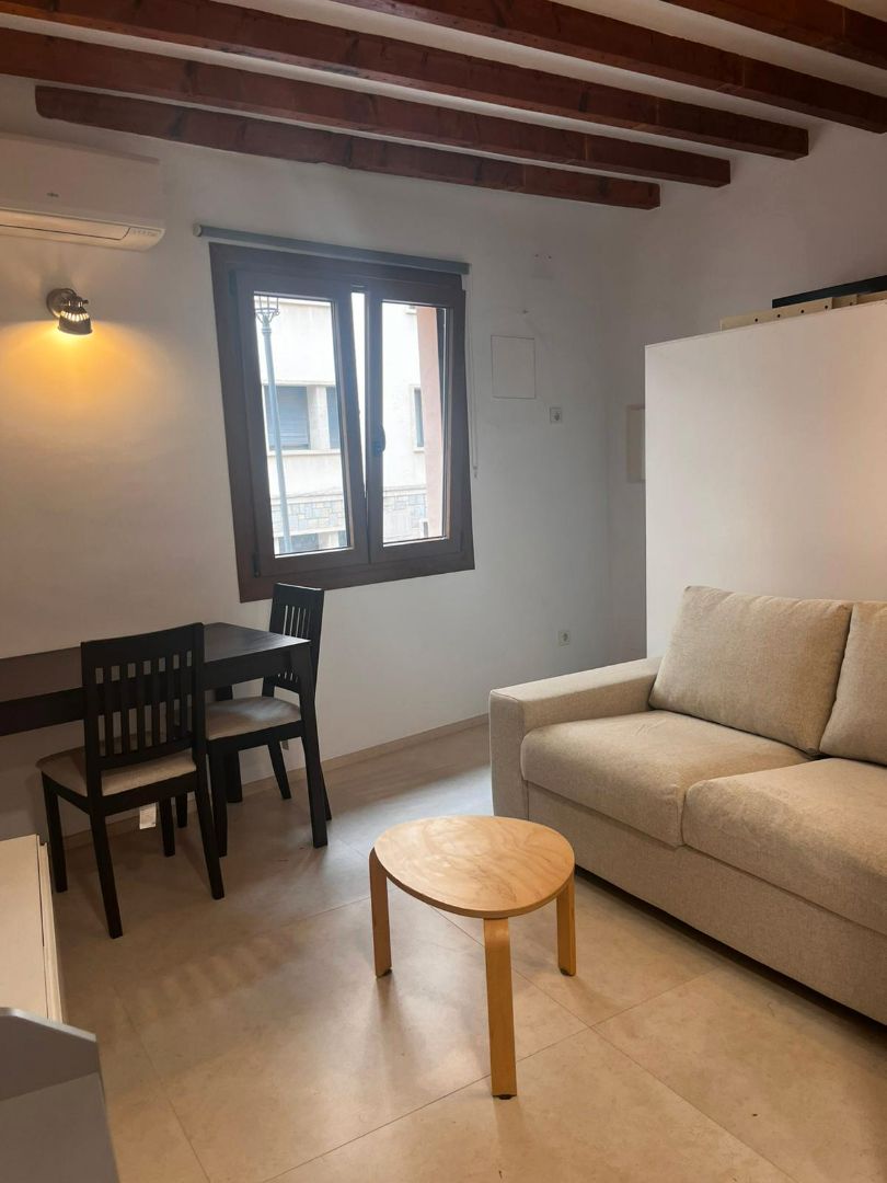 Sala de estar de Apartamento de alquiler en  Palma de Mallorca con Aire acondicionado, Calefacción y Amueblado