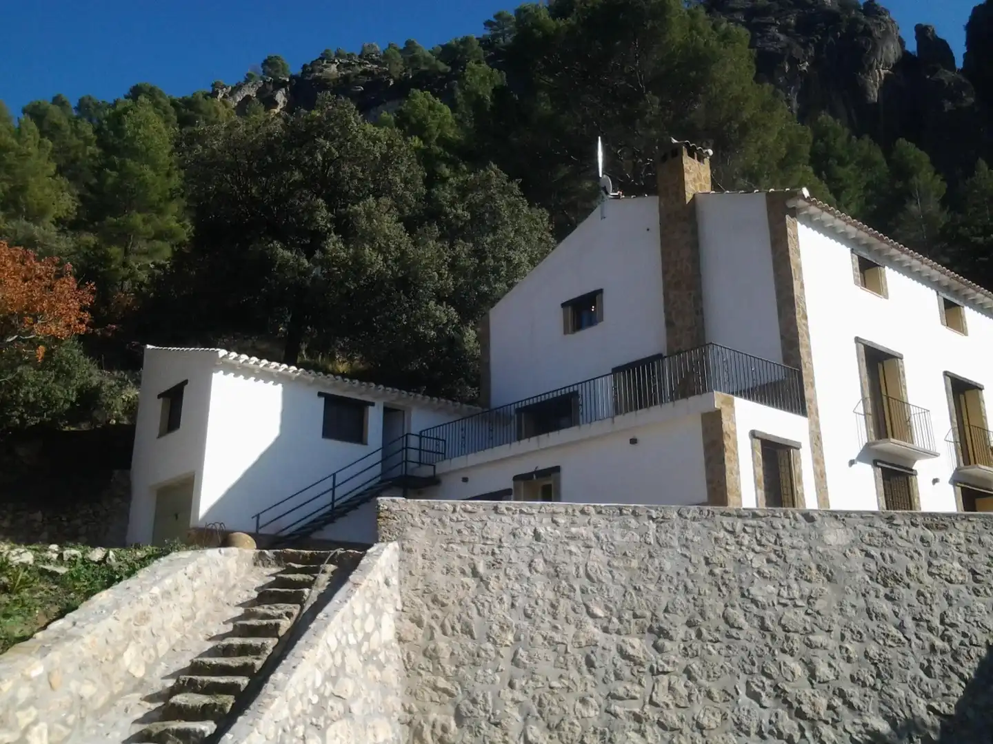 Vista exterior de Casa o chalet en venta en Castril con Calefacción, Jardín privado y Parquet
