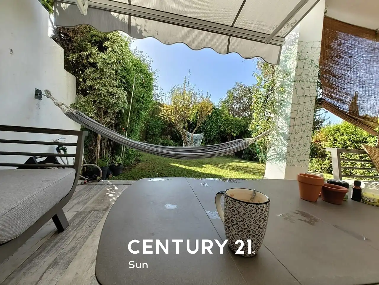 Terraza de Casa o chalet de alquiler en Estepona con Aire acondicionado, Jardín privado y Terraza