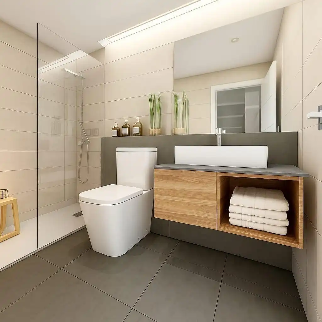 Baño de Piso en venta en Cuarte de Huerva con Calefacción, Terraza y Trastero